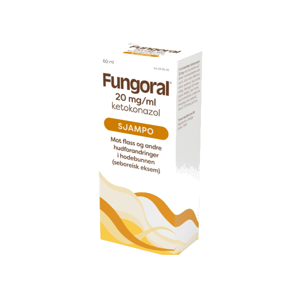 Fungoral sjampo 20 mg/ml 60 ml