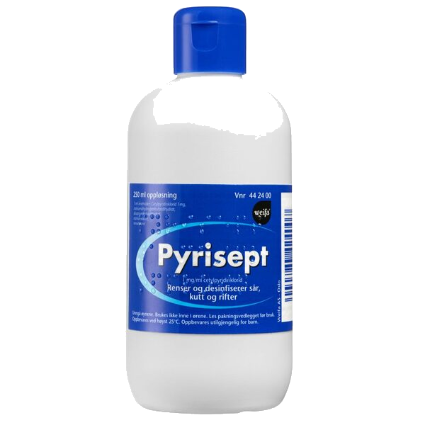 Pyrisept oppl 1 mg/ml 250 ml