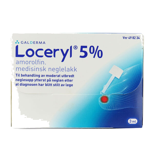 Loceryl Medisinsk Neglelakk 5% 3 ml