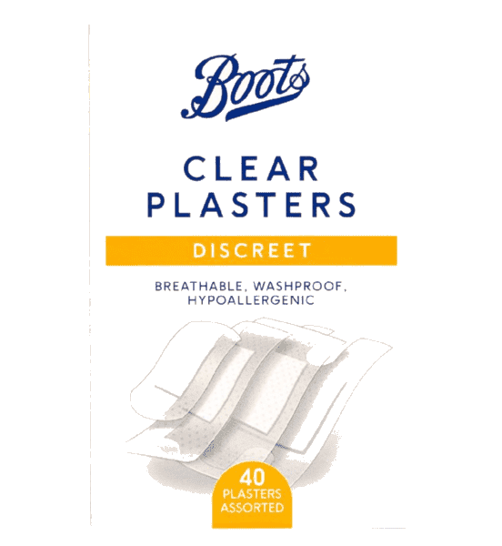 Boots Gjennomsiktige Plaster 40 stk