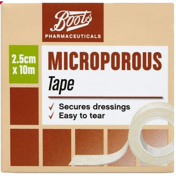 Boots Microporous Tape 2.5cm x 10m