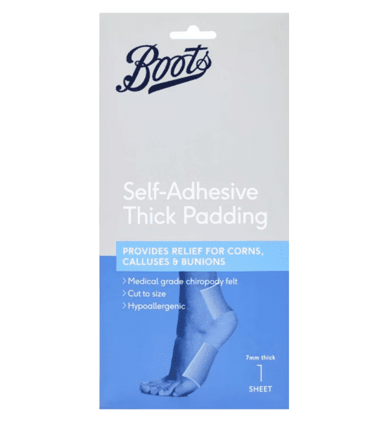 Boots Pharmaceuticals selvklebende avlastningspute 7mm