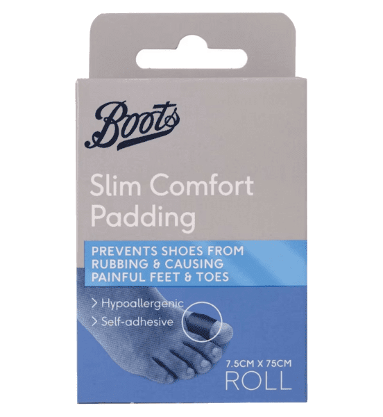 Boots Pharmaceuticals selvklebende avlastningspute 7,5 cm x 75 cm