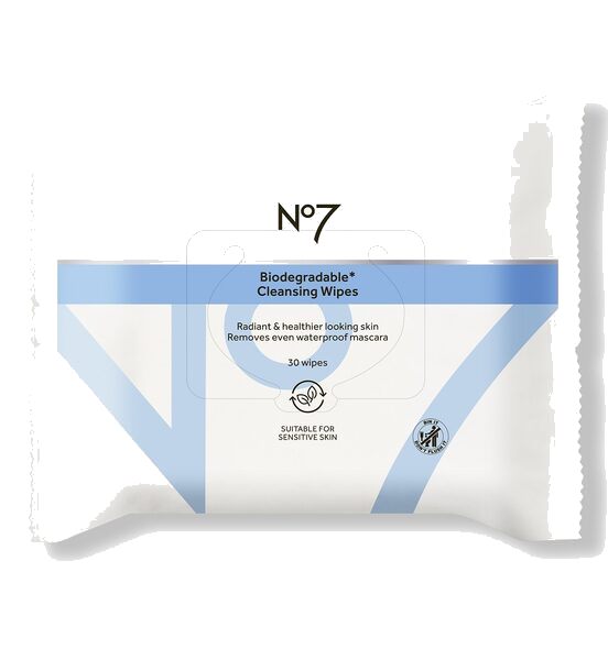 No7 Biodegradable Cleansing Wipes 30pk