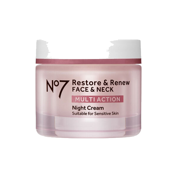 No7 Restore & Renew Face & Neck Multi Action Nattkrem 50ml