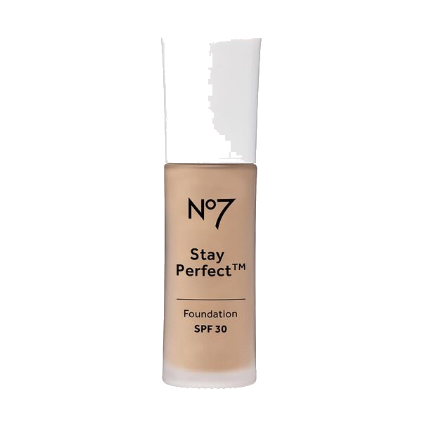 No7 Stay Perfect Foundation SPF30 30ml, Warm beige