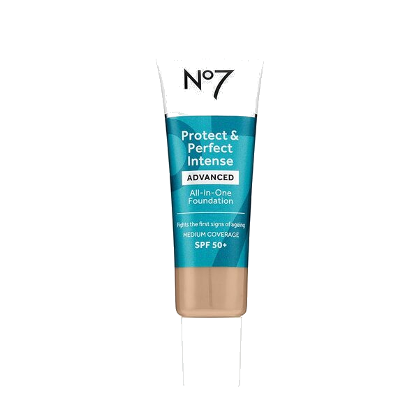 No7 Protect & Perfect ADVANCED All In One Foundation SPF50 30ml, Warm ivory
