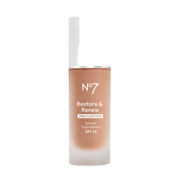 No7 Restore & Renew Foundation SPF30 30ml, Wheat