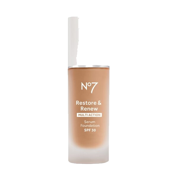 No7 Restore & Renew Foundation SPF30 30ml, Honey