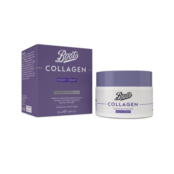 Boots Collagen Youth Activating Nattkrem 50ml