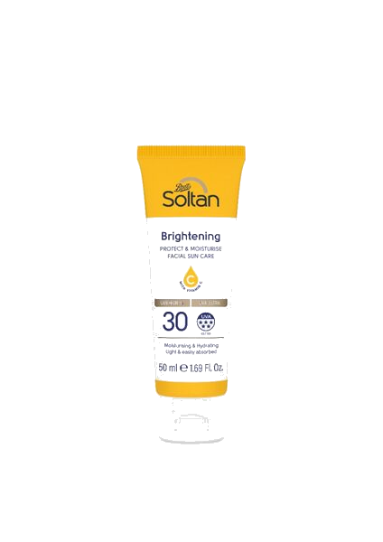 Soltan Brightening Protect & Moisturise Facial Sun Care SPF30
