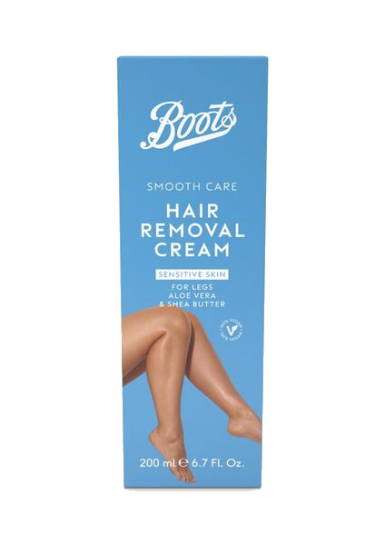 Boots Smooth Care hårfjerningskrem for sensitiv hud 200ml