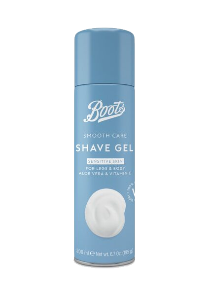 Boots Smooth Care Sensitiv barberingsgel 200ml