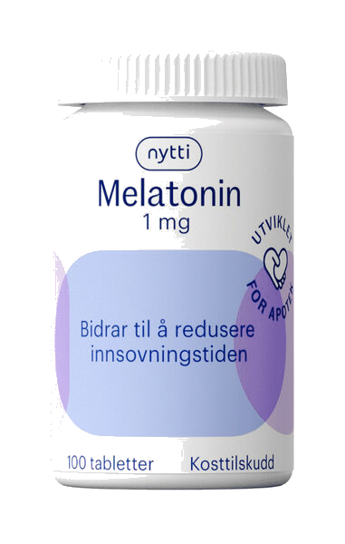 Nytti Melatonin 1 mg, 100 stk