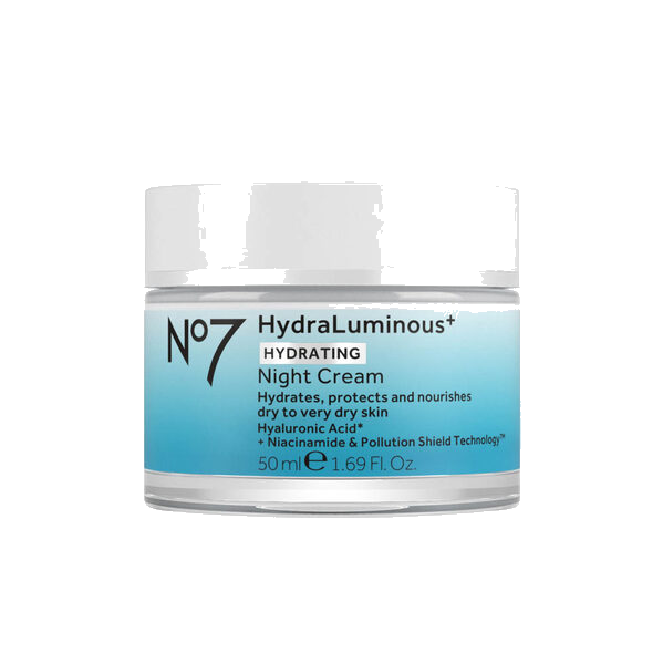 No7 Hydraluminous+ Night Cream 50ml