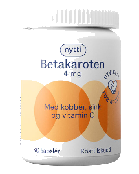 Nytti Betakaroten 4mg 60 stk