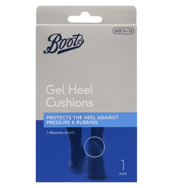 Boots Gel Hælpute Large 1 par