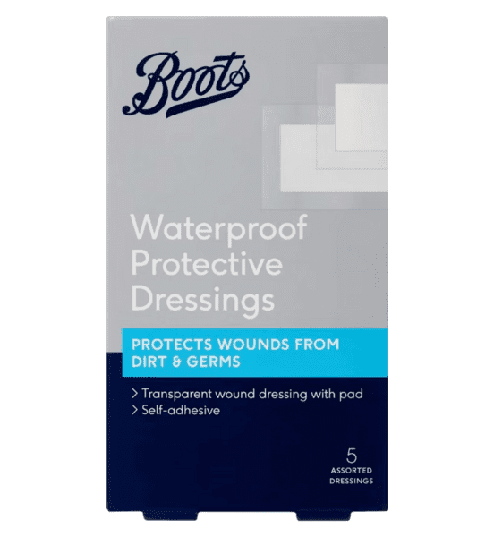 Boots Vanntette Plaster med Beskyttelsespute 5 stk