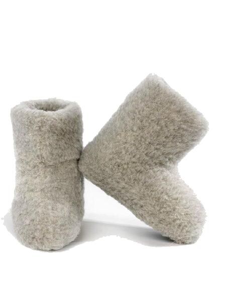 ALWERO BOOTIES GREY Tøfler 37/38