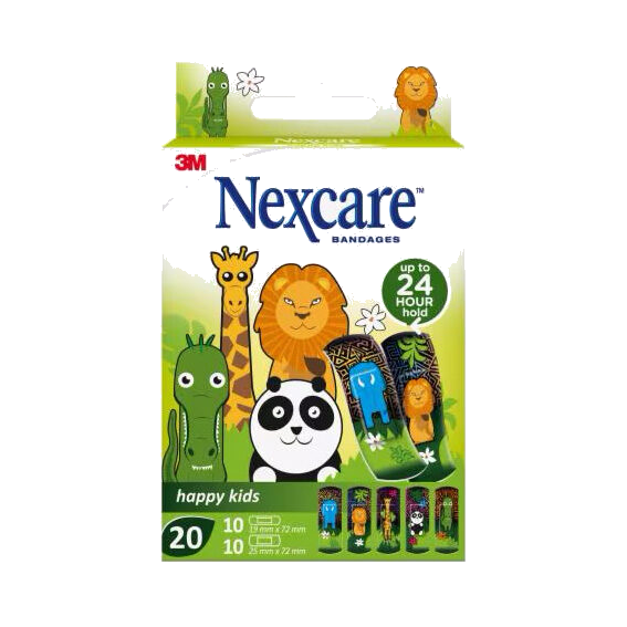 Happy Kids plaster Dyr 20 pk