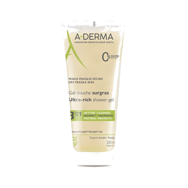 A-Derma Ultra Rich Shower Gel 200 ml