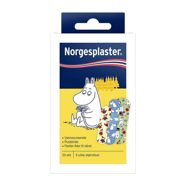Norgeplaster Moomin 10x20pcs