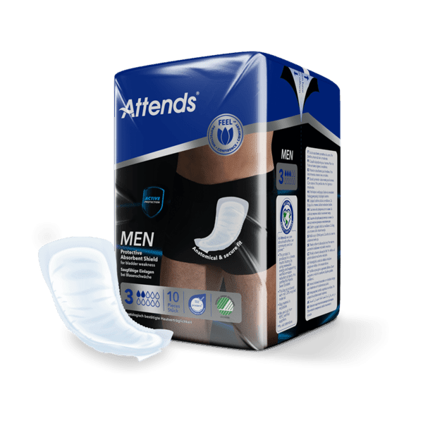 Attends Men 3 Protective Absorbent Shield