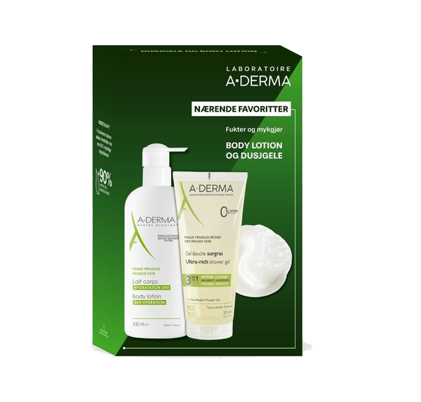 A-Derma Gavesett Kroppspleie