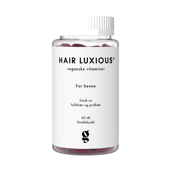 Good For Me Hair Luxious for henne Veganske vitaminer gummies med smak 60 stk