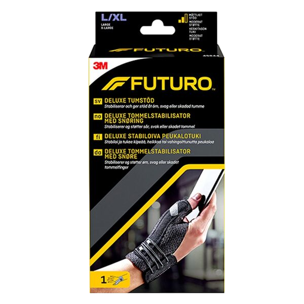Futuro Deluxe Tommel Sort L/Xl 1 stk