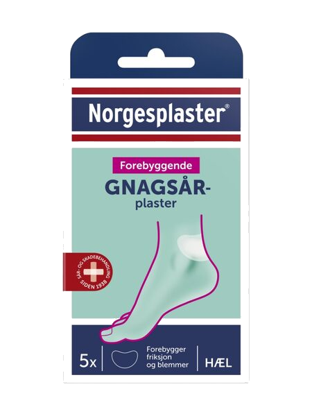Norgesplaster Gnagsår Forebyggende Hæl