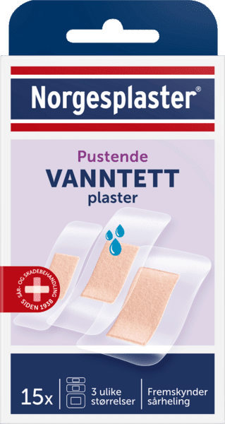 Norgespl Vanntett PlASt 15Stri 1 stk