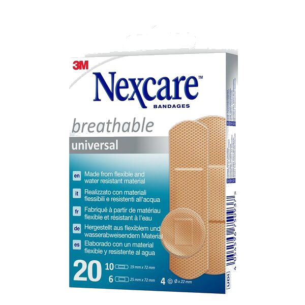 Nexcare Universal ASs 20Strip 1 stk