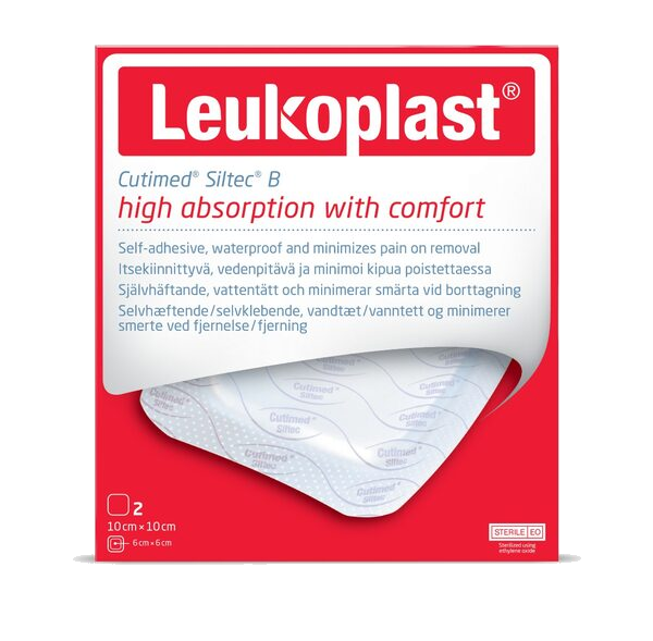 Leukoplast Cutimed Siltec 10 x 10 cm