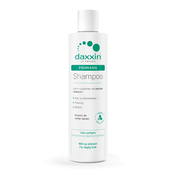 Daxxin sjampo mot psoriasis uten parfyme 300ml