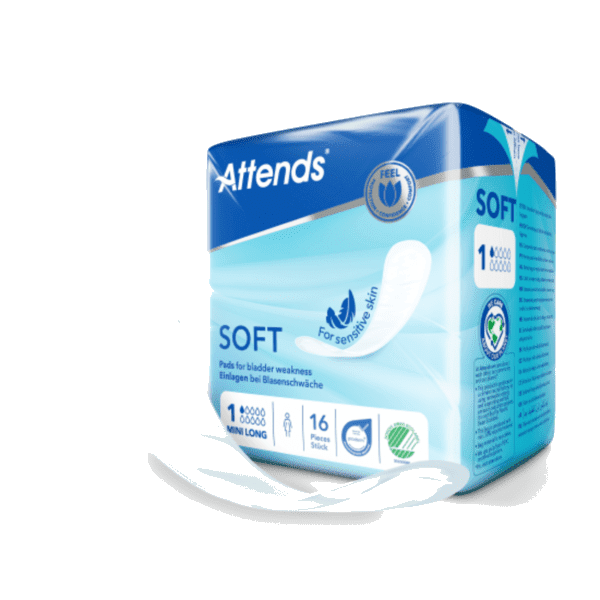 Attends Soft 1 Mini Long 16stk