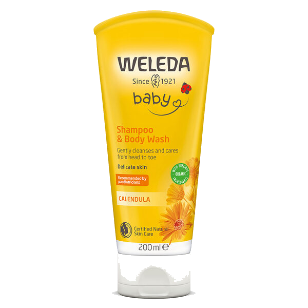Weleda Calendula Shampoo & Body Wash 200 ml