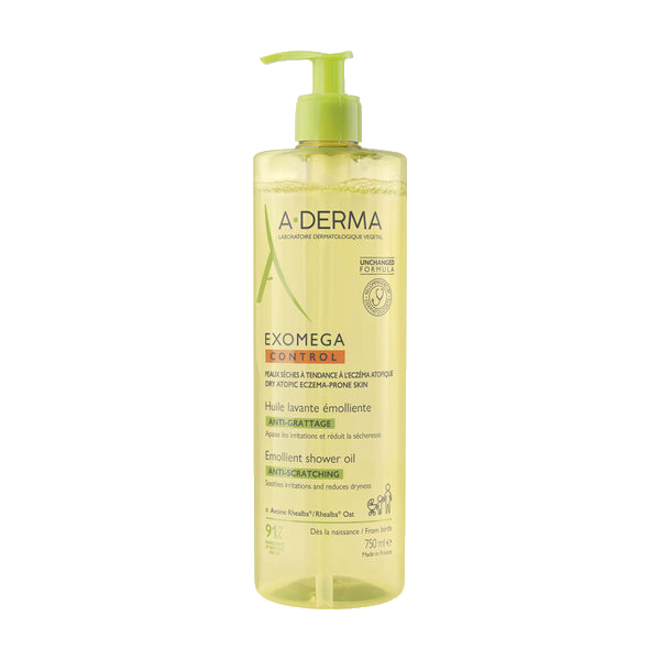 A-Derma Exomega Control Shower Oil 750 ml