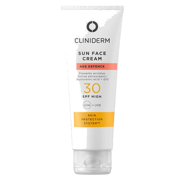Cliniderm Age Defence Sun Face Cream SPF 30 50ml