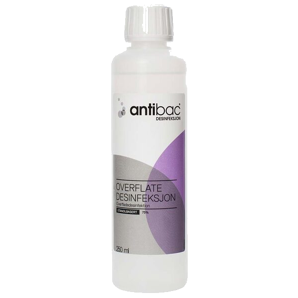 Antibac 75% overflatedesinfeksjon 250 ml