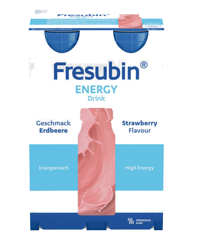 Fresubin Energy Drink Næringsdrikk Jordbær 4X200 ml