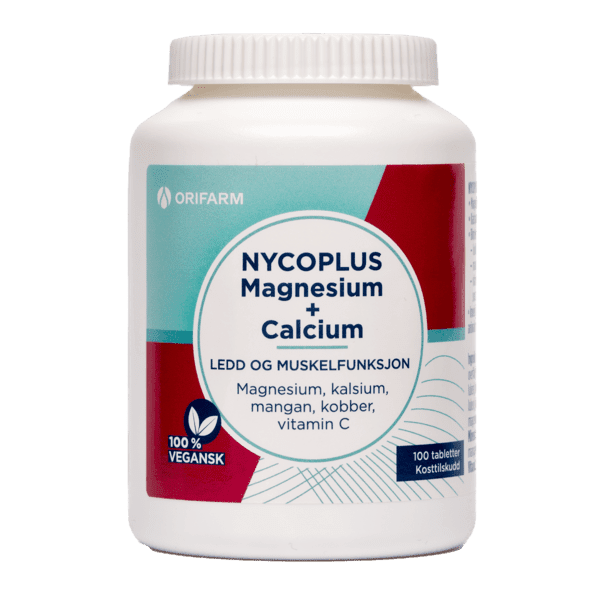 Nycoplus Magnesium+Calcium tabletter 100 stk