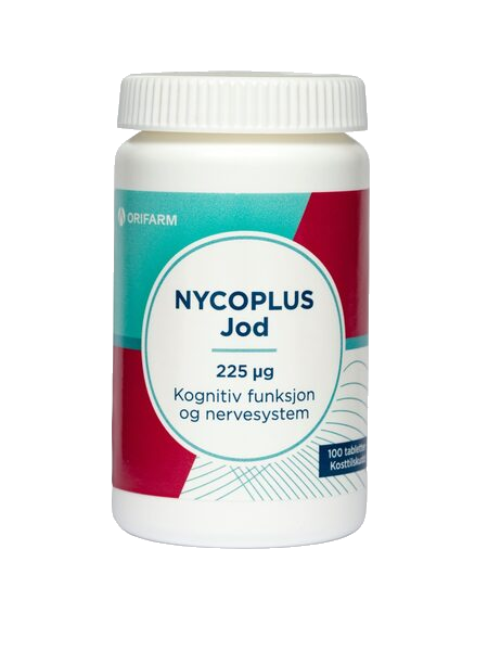 Nycoplus Jod tabletter 225 mcg tabletter 100 stk
