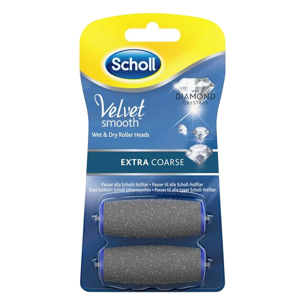 Scholl Velvet Ext Coarse Refil 2 stk