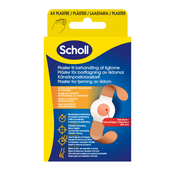 Scholl Plaster Liktorn 4stk
