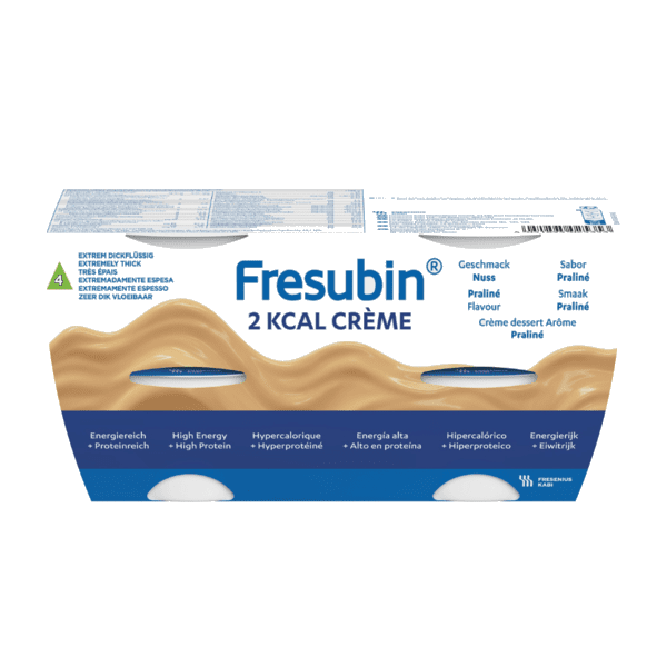 Fresubin 2 kcal Creme Næringskrem Nougat 4X125G