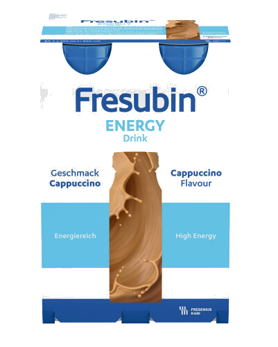 Fresubin Energy Drink Næringsdrikk Cappuccino 4X200 ml