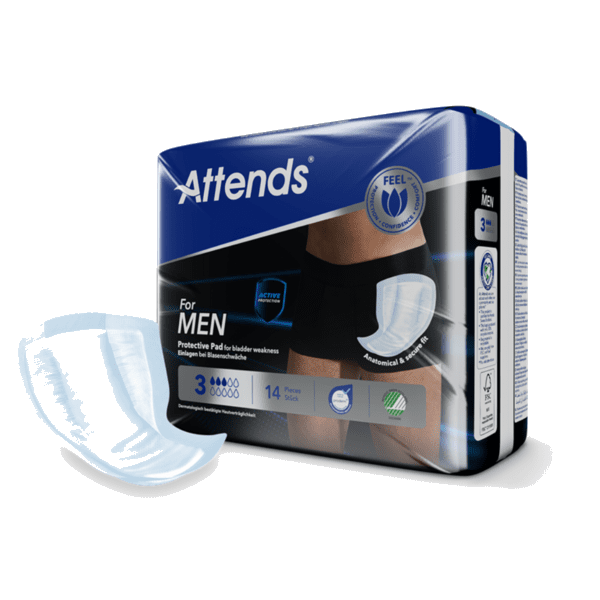 Attends for men 3 14stk