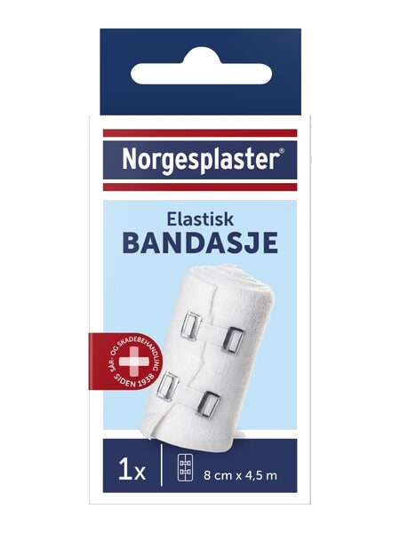 Norgespl ElASt Band 8Cmx4,5M 1 stk