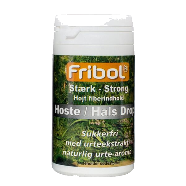 Fribol Sukkerf Host/Hals Sterk 60G